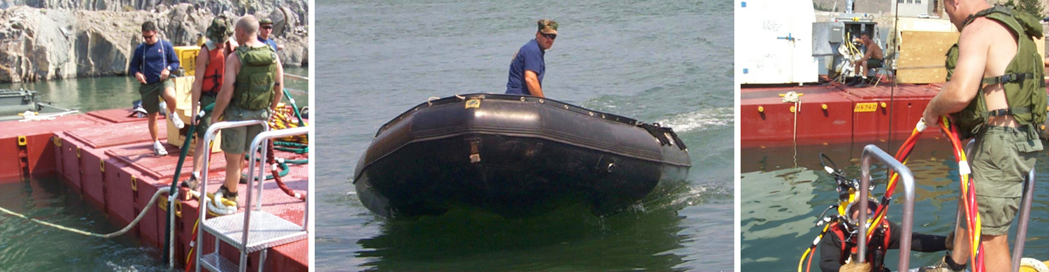 Diver in Action